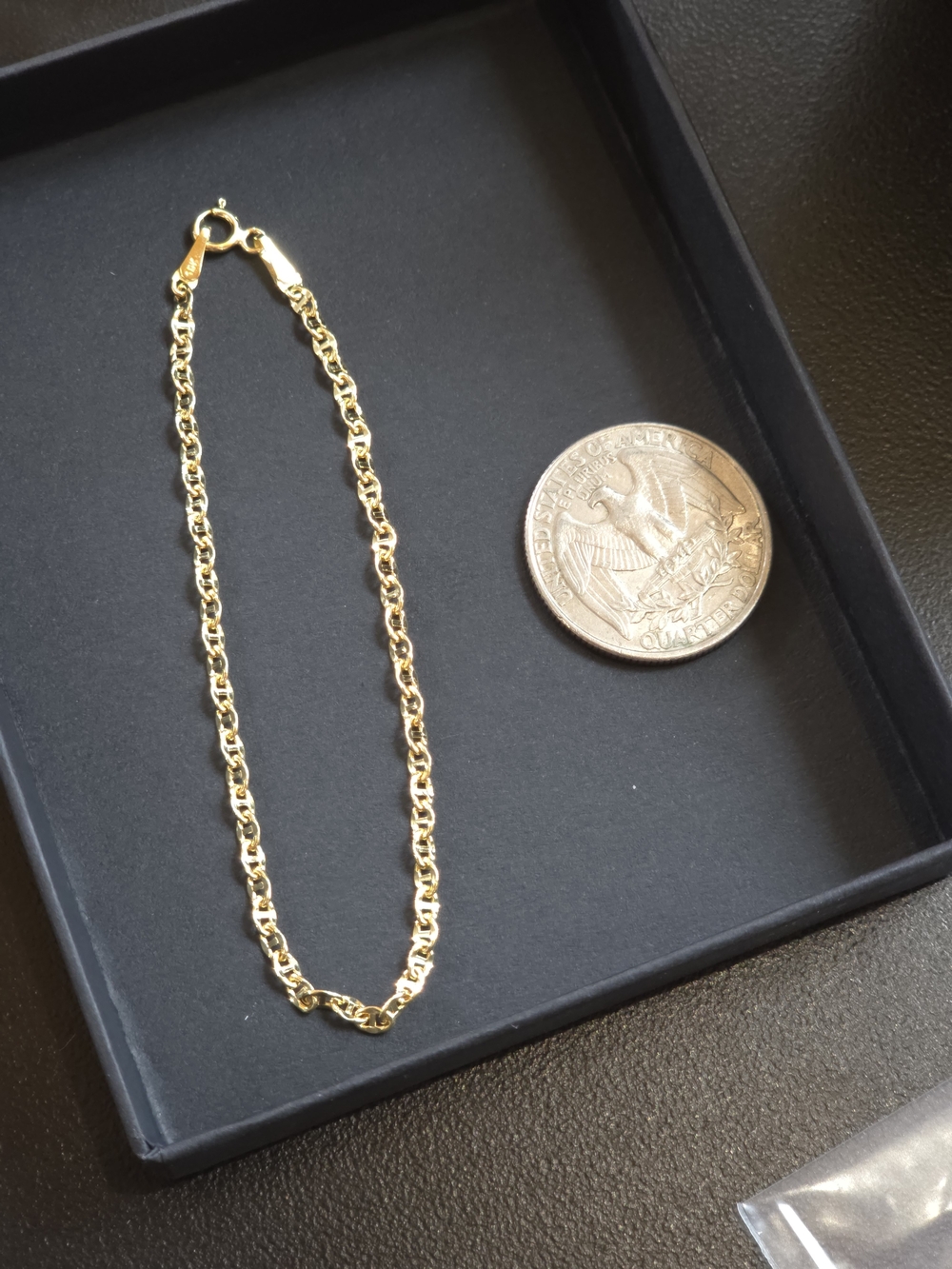 10k Solid Gold Twisted Gucci Chain Bracelet